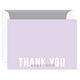 Modern Bold Thank You Flat Note Cards Image 4 of 5